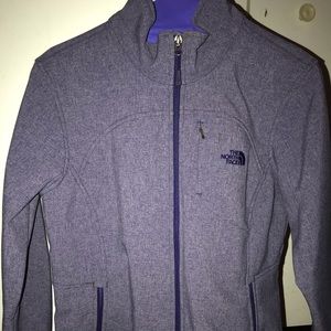 Purplish Gray North Face Jacket